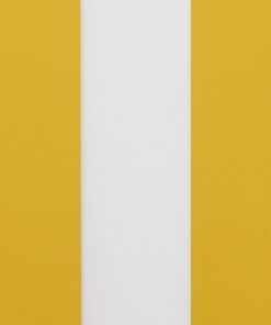 Awning fabric - Yellow/White