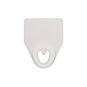 Ojal para coser – plástico blanco