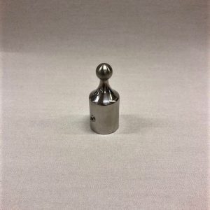 End fitting with ball joint, 22 mm