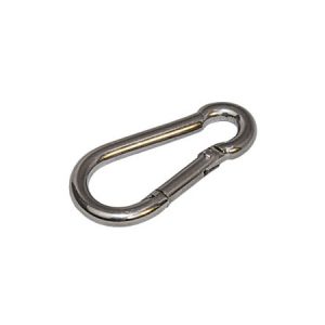 Gancio a carabina 5 × 50 mm – acciaio inossidabile