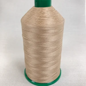 Dabond V92, filo in poliestere beige, 2500 metri su bobina verde